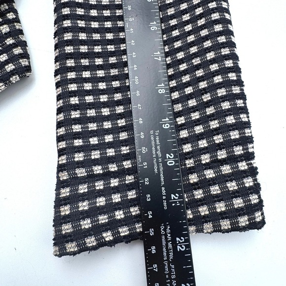 Armani Collezioni Black and White Windowpane Blazer - Picture 10 of 10